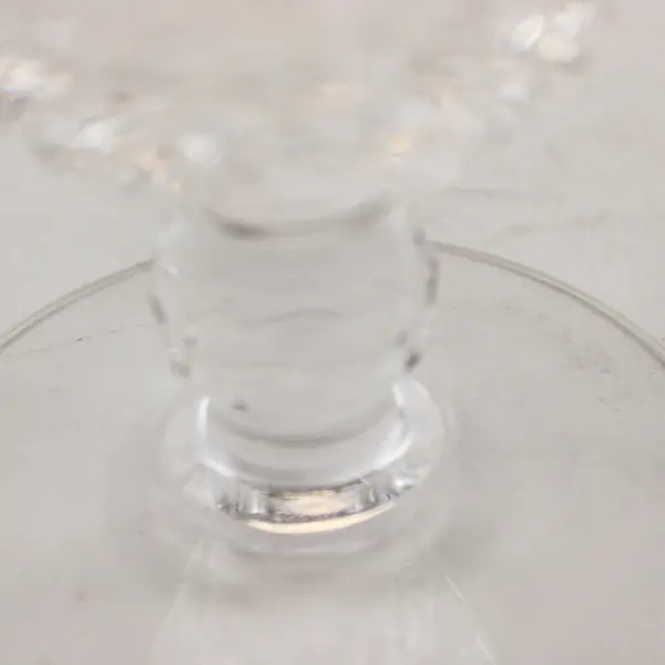 Set of 4 Vintage Waterford Colleen Crystal Water Goblets Cut Glass Stemware