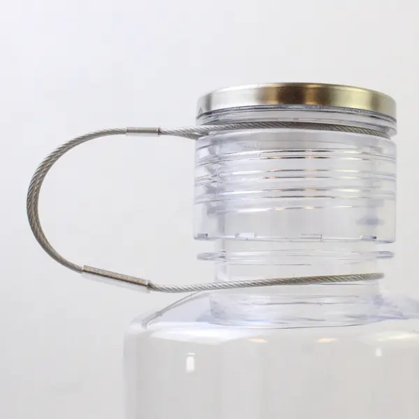 H2GO Clear Plastic 25 Oz Water Bottle