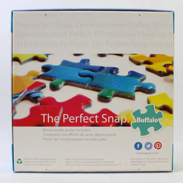 Darrell Bush Cottage Retreat 1000 Piece Jigsaw  Puzzle, #91210 complete 