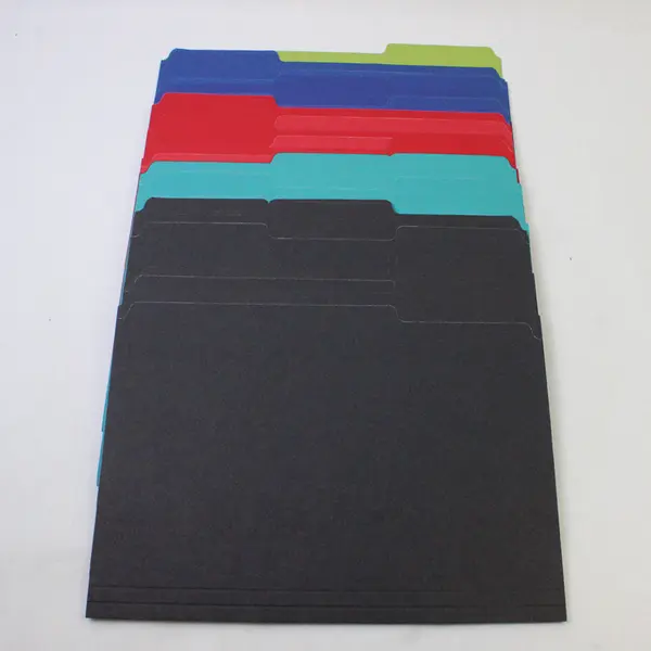 Lot of 23 Paper Folders Multiple Colors