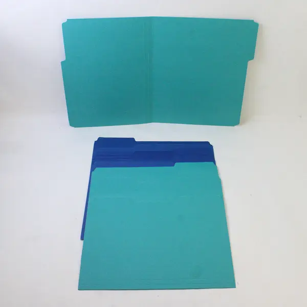 Lot of 23 Paper Folders Multiple Colors