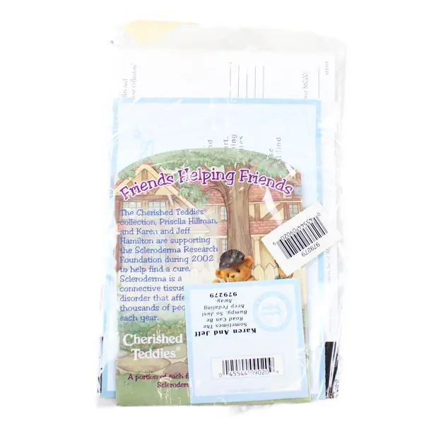 Cherished Teddies By Enesco 2001 "Sometimes The Road Can Be Bumpy... " 979279