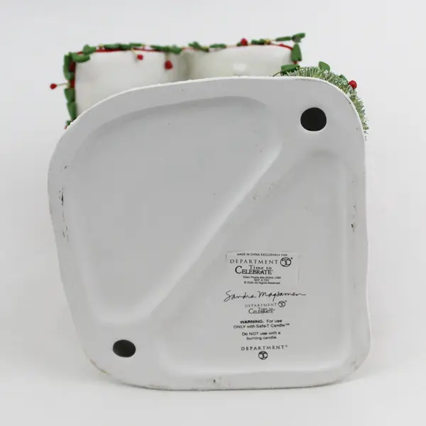 DEPARTMENT 56 Sandra Magsamen Time to Celebrate 2005 Tea Light Home