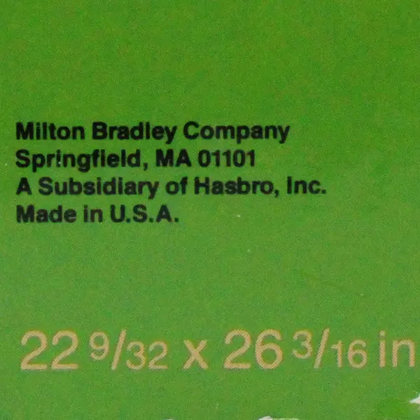 MB Charles Wysocki's Americana Nantucket Bay Scene 1000 PC Puzzle, Complete