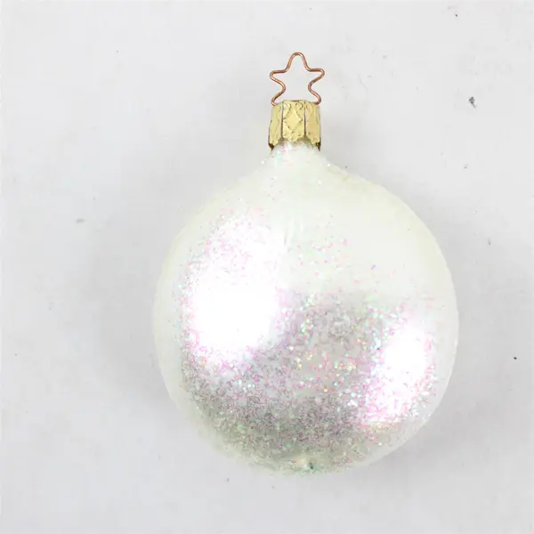 Inge Glas Baby's Christmas Hand-Blown Glass Ornament From Germany 4" Tall VG