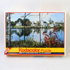 Vintage Kodacolor/RoseArt 500 Pc. Jigsaw Puzzle Marlow, NH 13X19" Complete 