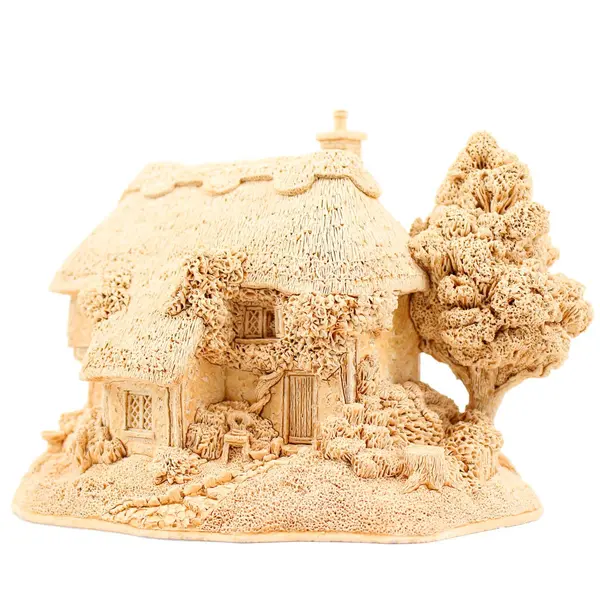 Enesco Lilliput Lane 1995 "Rosy Rafters" Paint Your Own Cottage Figurine L2019