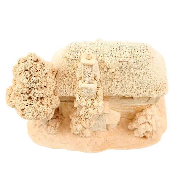 Enesco Lilliput Lane 1995 "Rosy Rafters" Paint Your Own Cottage Figurine L2019