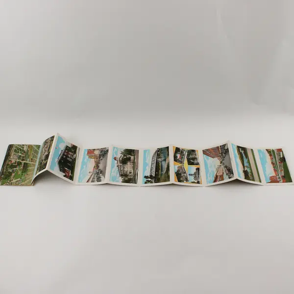 Vintage Eugene University Of Oregon Souvenir Postcard Folder