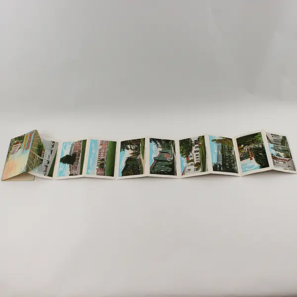 Vintage Eugene University Of Oregon Souvenir Postcard Folder