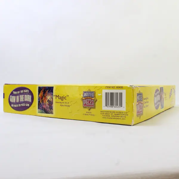 Master Pieces Glow in the Dark Puzzle "Magic" 550 Pcs., Complete