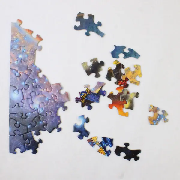 Master Pieces Glow in the Dark Puzzle "Magic" 550 Pcs., Complete