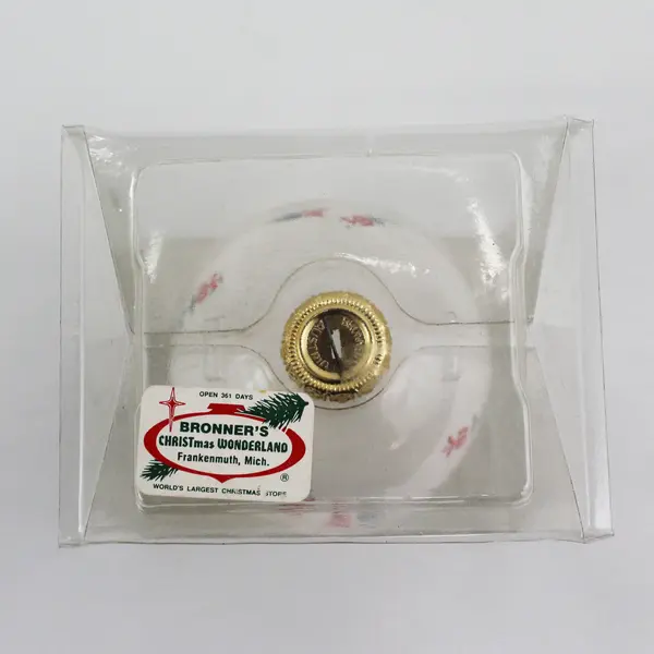 Bronners Swedish Dala Horse Ball Christmas Ornament NIP