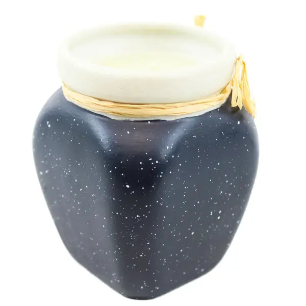 Lot Of 4: 1 Unbranded Ceramic Candle Holder & 3 Colonial Winter Wood Tea Light