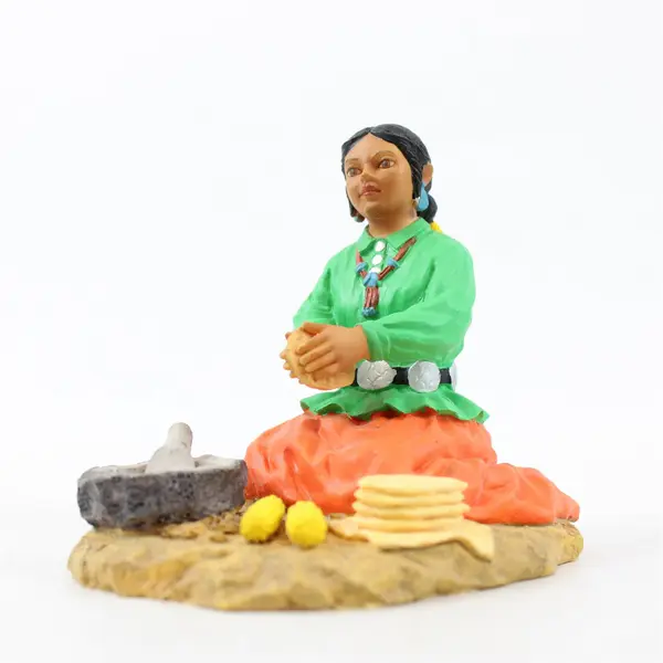 VTG 1992 Artaffects Village of The Sun Dancing Waters Resin Figure 3.5"