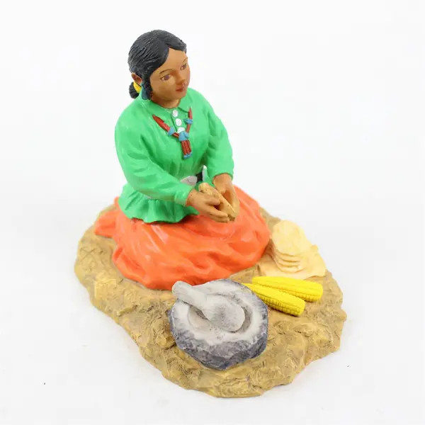 VTG 1992 Artaffects Village of The Sun Dancing Waters Resin Figure 3.5"