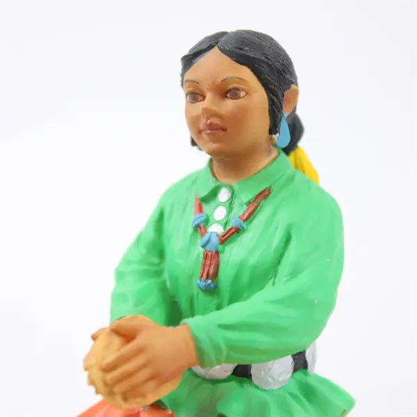 VTG 1992 Artaffects Village of The Sun Dancing Waters Resin Figure 3.5"