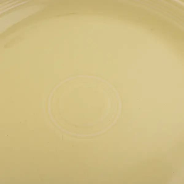 Lot Of 2 Homer Laughlin Fiesta Pattern Butter Yellow Dinner Plates 10.75"