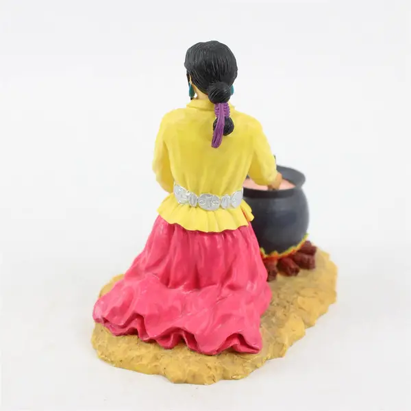 VTG 1992 Artaffects Village of The Sun Bright Sky Resin Figure 4.5"