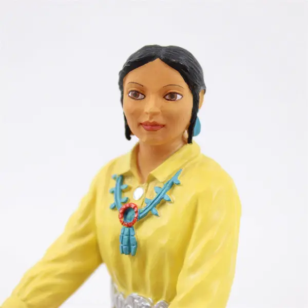 VTG 1992 Artaffects Village of The Sun Bright Sky Resin Figure 4.5"