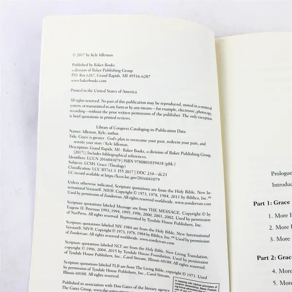 Grace Is Greater: God's Plan to Overcome - Kyle Idleman Paperback