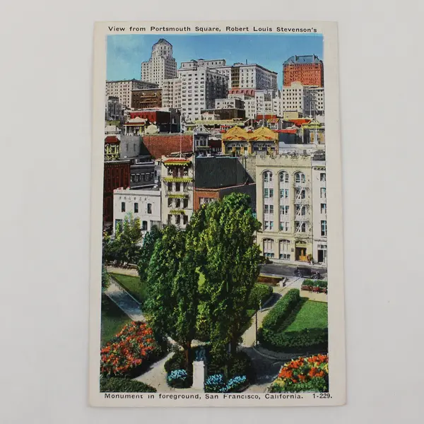 Lot Of 3 San Francisco Postcards 1930s Portsmouth Sq. Chinatown Golden Gate Park