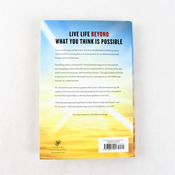 A Life Beyond Amazing: 9 Decisions That Will Transform You - Hardcover