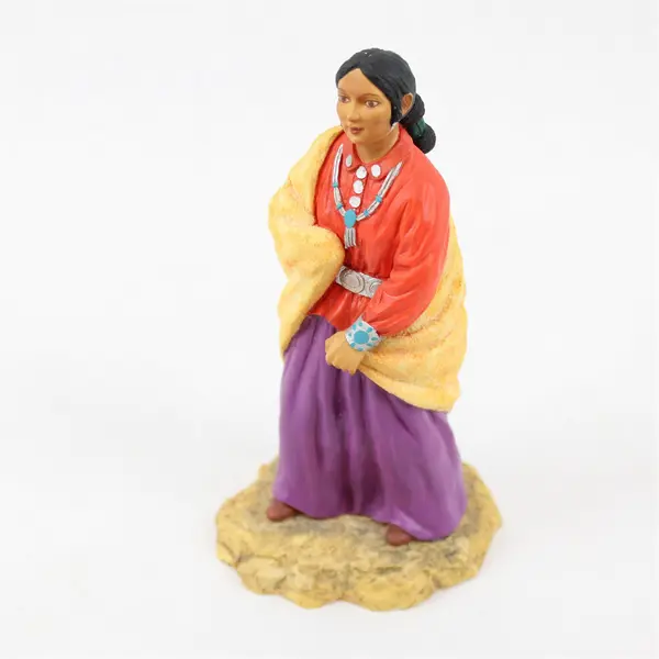 VTG 1992 Artaffects Village of The Sun Summer Breeze Resin Figure 5.5"