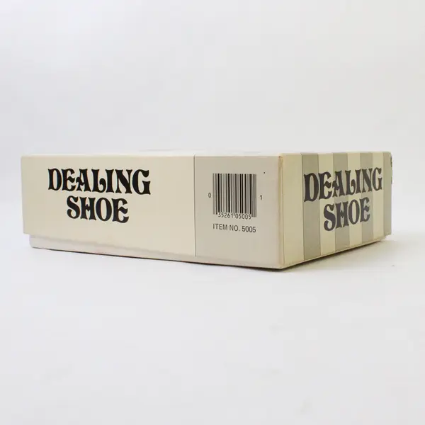 Jax Ltd. Professional Type 4 Deck Dealing Shoe with Cards, 1991 Model 5005