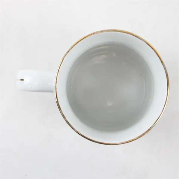 Set of 3 Tienshan Fine China Deck the Halls Poinsettia Holiday Mugs 