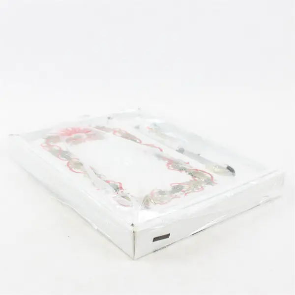 Andrea by Sadek Holly Garland Porcelain Cheese Board w/ Knife Charcuterie