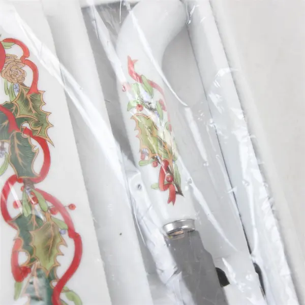 Andrea by Sadek Holly Garland Porcelain Cheese Board w/ Knife Charcuterie