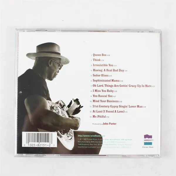 Senor Blues by Taj Mahal CD 1997, Private Music # 01005-82151-2