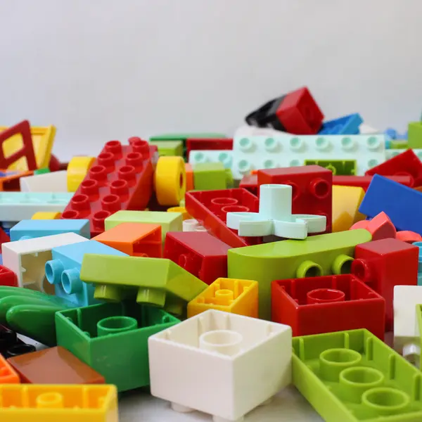 LEGO DUPLO Bricks Lot of 242 Pieces + 3 Mini-Figs - Various Shapes/Sizes/Colors
