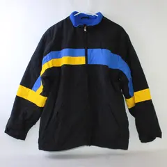 Extreme Limit Black Blue and Yellow Zip-Up Jacket Boys' Size 18 MISSING HOOD