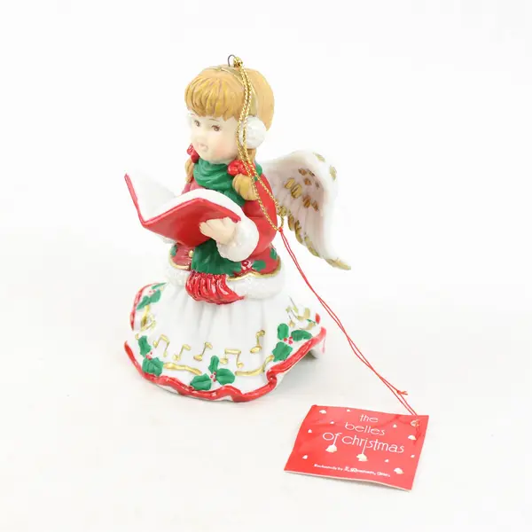The Belles of Christmas Caroline 83262 Roman Inc Holiday Figurine New