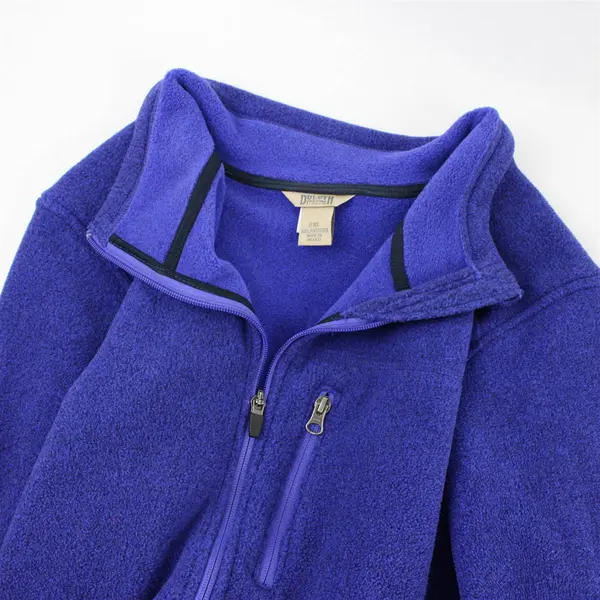 Duluth Trading Co Women's 2XL Purple Full Zip Polartec Fleece Jacket