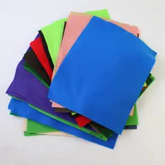 Lot of 20 Partial 9" x 12" Felt Sheets Assorted Colors