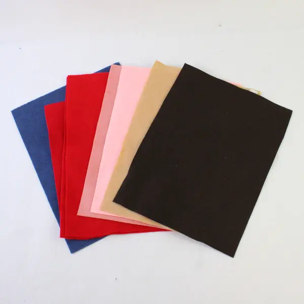 Lot of 20 Partial 9" x 12" Felt Sheets Assorted Colors