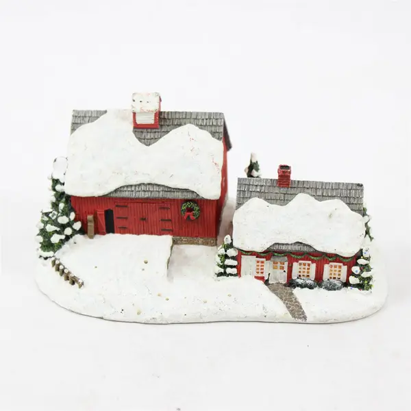 Rockwell Christmas Eve at the Studio 1993 for the Holidays Collectible House