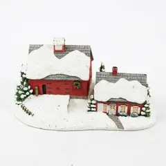 Rockwell Christmas Eve at the Studio 1993 for the Holidays Collectible House