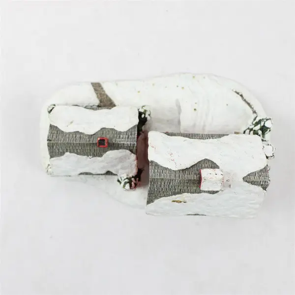 Rockwell Christmas Eve at the Studio 1993 for the Holidays Collectible House