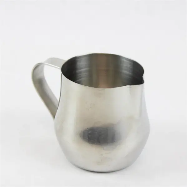 DeLonghi Stainless Steel Creamer Pitcher 3.25in Tall Handle