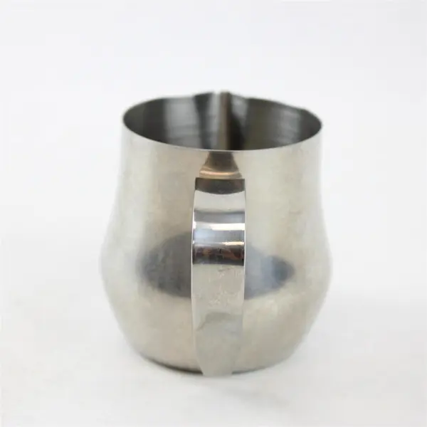 DeLonghi Stainless Steel Creamer Pitcher 3.25in Tall Handle