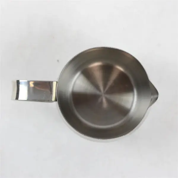 DeLonghi Stainless Steel Creamer Pitcher 3.25in Tall Handle