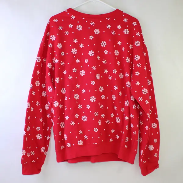 Disney Christmas Mickey Mouse Light-Up Sweatshirt Juniors XL 15-17 WORKS