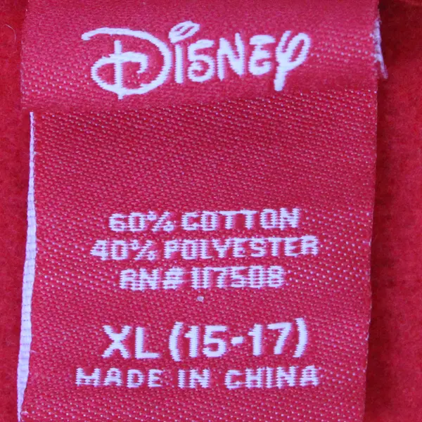 Disney Christmas Mickey Mouse Light-Up Sweatshirt Juniors XL 15-17 WORKS