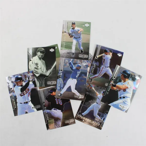  1999 Upper Deck Black Diamond Baseball 62 Cards