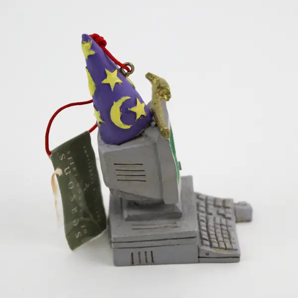 Midwest Seasons Of Cannon Falls Computer Wizard Christmas Ornaments