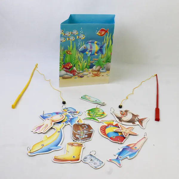 RARE Vintage 1994 Ravensburger Gone Fishin' Magnetic Board Game Ages 4-8